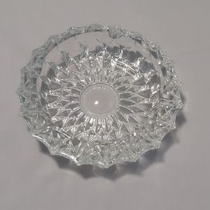 Vintage Glass Ashtray, 1980s